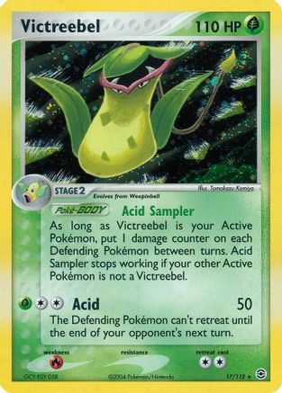 Victreebel 017/112 - FireRed & LeafGreen Reverse Holofoil