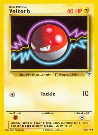 Voltorb 097/110 - Legendary Collection Reverse Holofoil