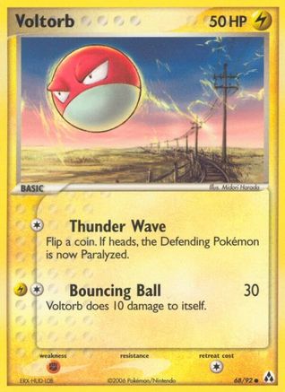 Voltorb 068/92 - Legend Maker