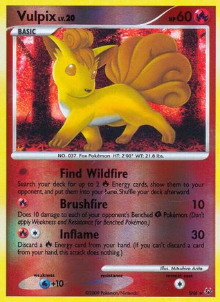 Vulpix (Shiny) SH6 - Platinum - Reverse Holofoil