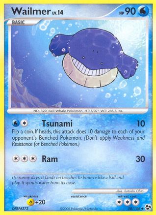 Wailmer 058/106 - Great Encounters
