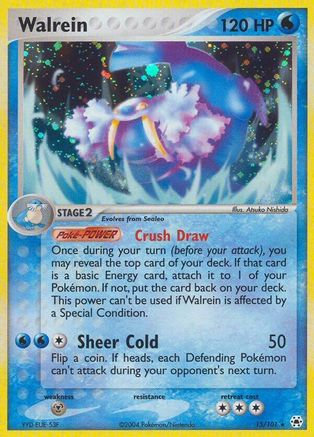 Walrein 015/101 - Hidden Legends Holofoil