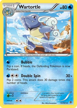 Wartortle 015/101 - Plasma Blast