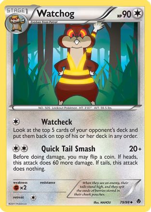 Watchog 079/98 - Emerging Powers Reverse Holofoil