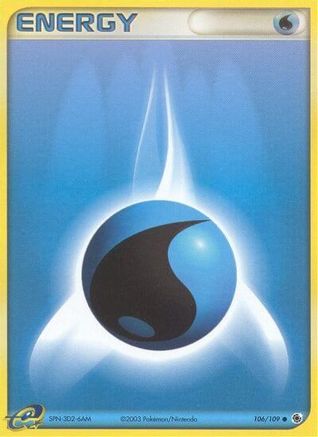 Water Energy 106/109 - Ruby and Sapphire