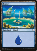 Island (DOM-257) - Dominaria Foil