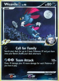 Weavile G 017/127 - Platinum Holofoil