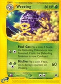 Weezing 070/165 - Expedition Reverse Holofoil