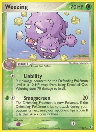 Weezing 051/107 - Deoxys