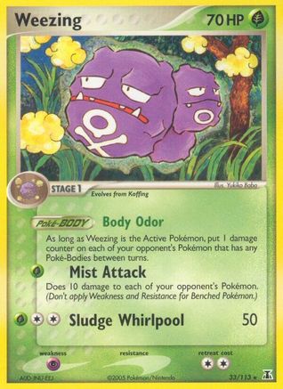 Weezing 033/113 - Delta Species