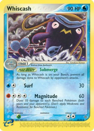 Whiscash 048/97 - Dragon Reverse Holofoil
