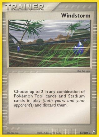 Windstorm 085/100 - Crystal Guardians Reverse Holofoil