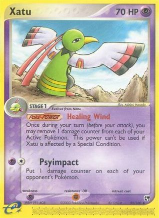 Xatu 055/100 - Sandstorm Reverse Holofoil