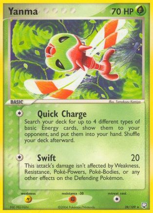 Yanma 028/109 - Team Rocket Returns