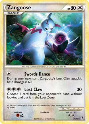 Zangoose 039/95 - Call of Legends Reverse Holofoil