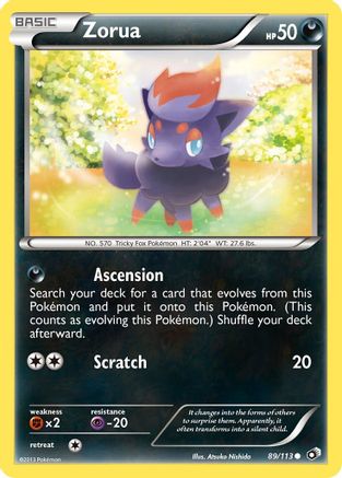 Zorua 089/113 - Legendary Treasures