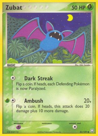 Zubat 082/109 - Team Rocket Returns