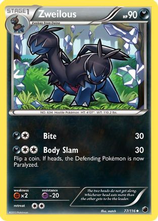 Zweilous 077/116 - Plasma Freeze Reverse Holofoil