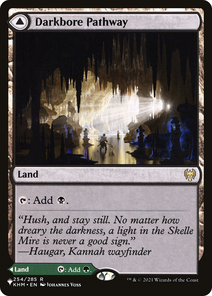 Darkbore Pathway // Slitherbore Pathway (LIST-KHM-254) - The List