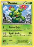 Maractus 010/106 - XY  Flashfire Reverse Holofoil