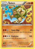 Golem 047/106 - XY  Flashfire Reverse Holofoil