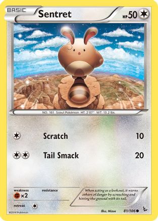 Sentret 081/106 - XY  Flashfire