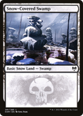 Snow-Covered Swamp (KHM-281) - Kaldheim: (snow) Foil