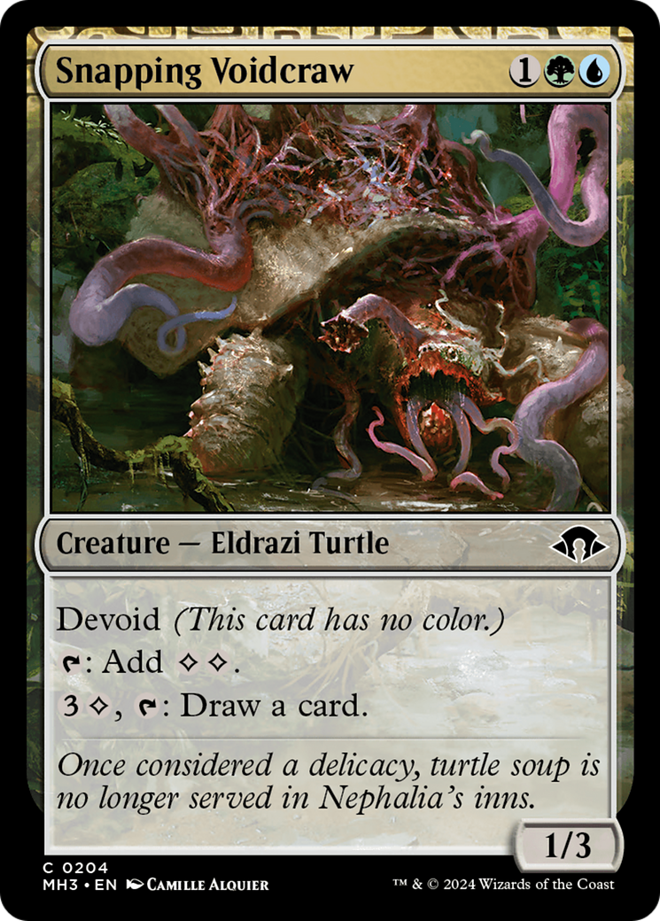 Snapping Voidcraw (MH3-204) - Modern Horizons 3: (devoid)