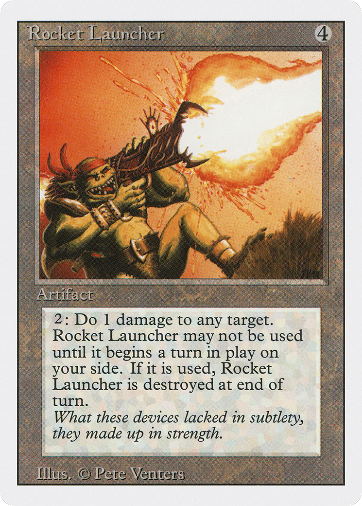 Rocket Launcher (3ED-272) - Revised Edition