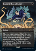 Demonic Consultation (SLD-1127) - Secret Lair Drop (Borderless) Foil