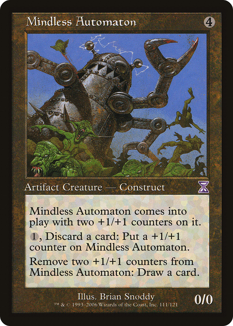 Mindless Automaton (TSB-111) - Time Spiral Timeshifted