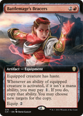 Battlemage's Bracers (C21-375) - Commander 2021: (Extended Art)