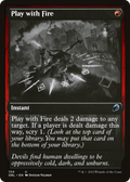 Play with Fire (DBL-154) - Innistrad: Double Feature Foil