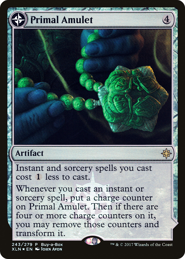 Primal Amulet // Primal Wellspring (BABP-243) - XLN Treasure Chest: (compasslanddfc) Foil