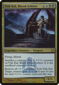 Vish Kal, Blood Arbiter (OVER-234) - Commander 2011 Launch Party Foil