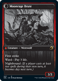 Brutal Cathar // Moonrage Brute (DBL-007) - Innistrad: Double Feature: (Double Faced Transform)