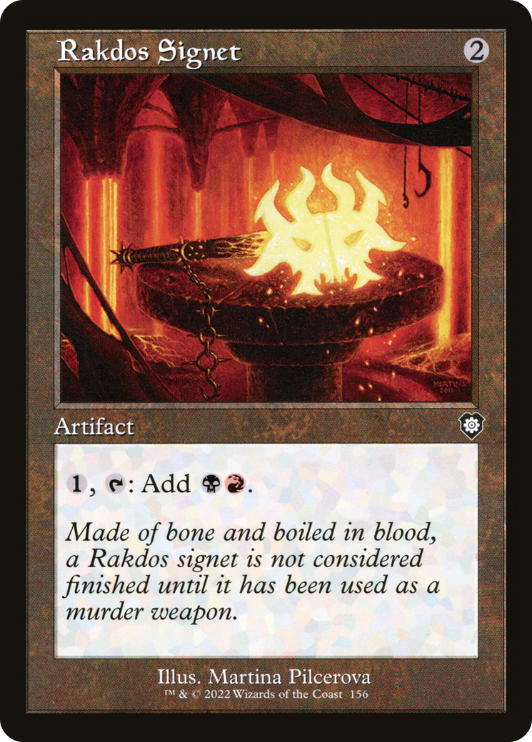 Rakdos Signet (BRC-156) - The Brothers' War Commander