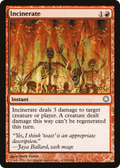 Incinerate (CTD-194) - Coldsnap Theme Decks