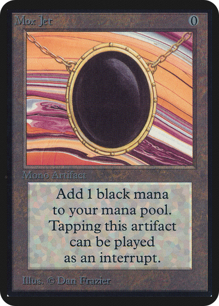 Mox Jet (LEA-262) - Limited Edition Alpha