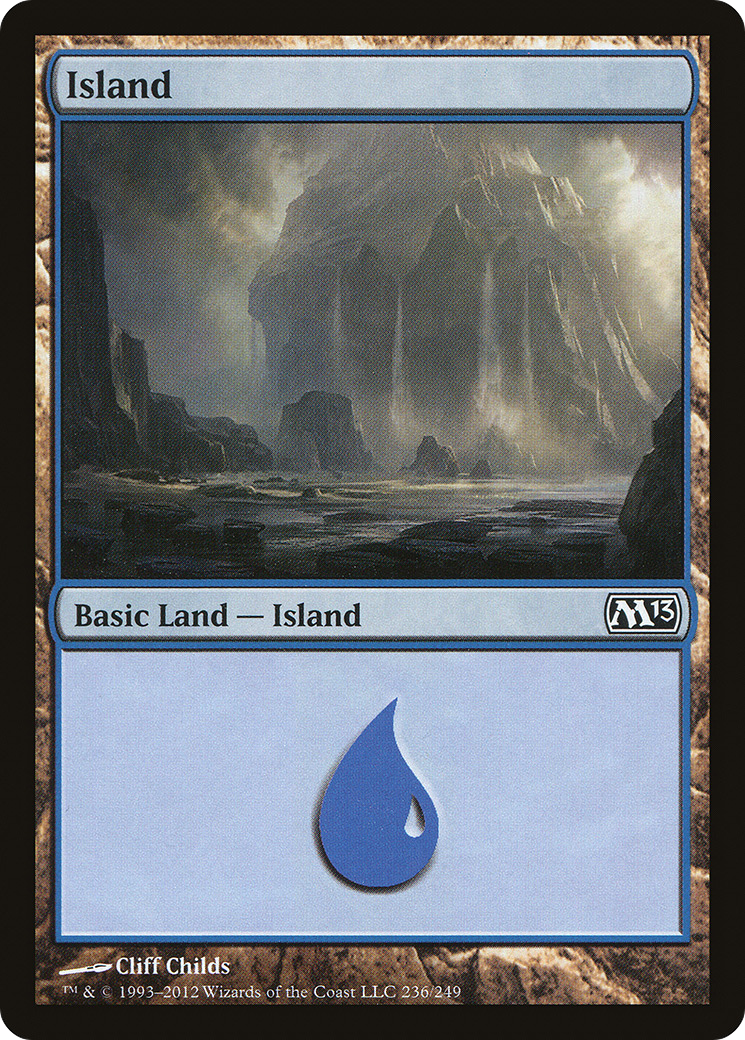 Island (M13-236) - Magic 2013 Foil