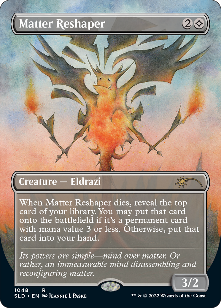 Matter Reshaper (SLD-1048) - Secret Lair Drop (Borderless) Foil