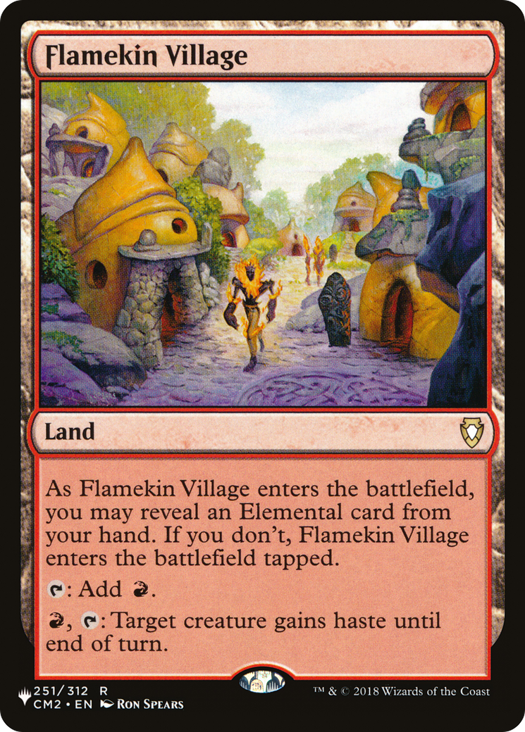 Flamekin Village (LIST-CM2-251) - The List
