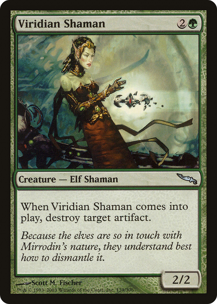 Viridian Shaman (MRD-139) - Mirrodin Foil