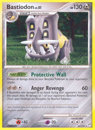 Bastiodon 021/123 - Mysterious Treasures