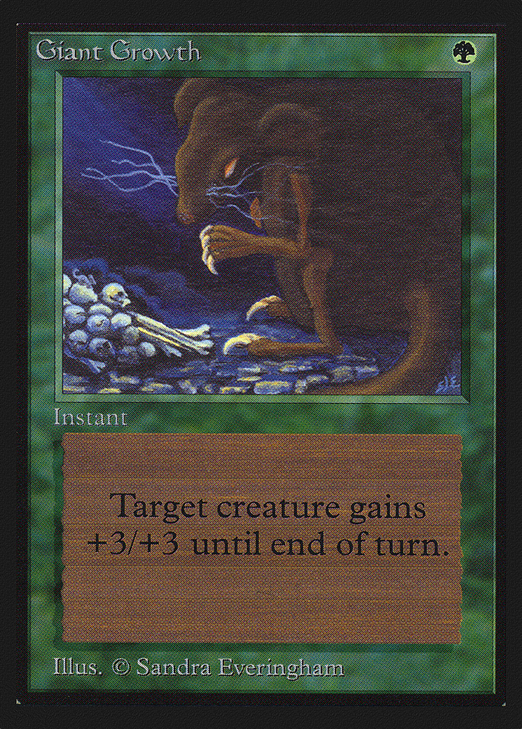 Giant Growth (CED-) - Collectors' Edition