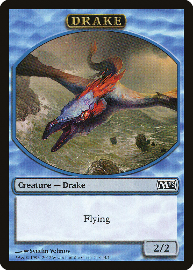 Drake (M13-004) - Magic 2013 Tokens