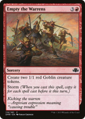 Empty the Warrens (DMR-118) - Dominaria Remastered Foil