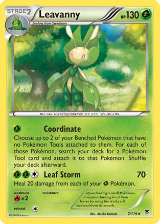Leavanny 007/119 - XY  Phantom Forces