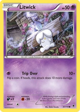 Litwick 041/119 - XY  Phantom Forces