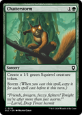 Chatterstorm (BLC-210) - Bloomburrow Commander